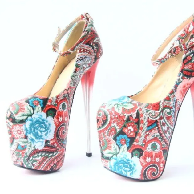 Super High Heels flower power