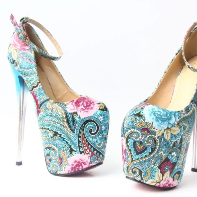 Super High Heels flower power