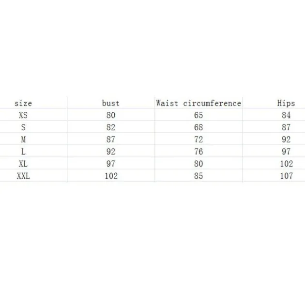 SizeChart