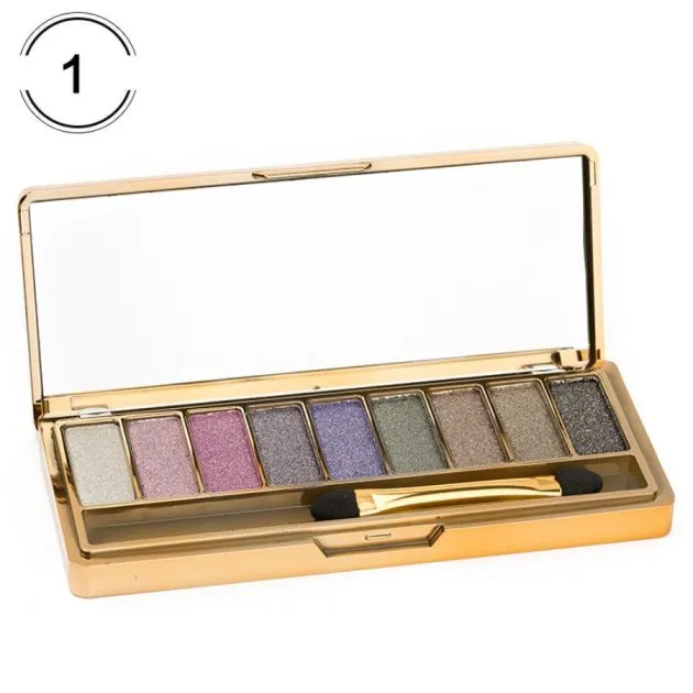 Paleta de sombras de ojos de moda Paleta de sombras de ojos mate de 9 colores