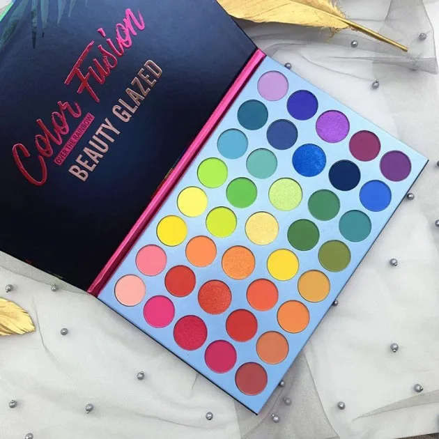 Mat oogschaduw palette