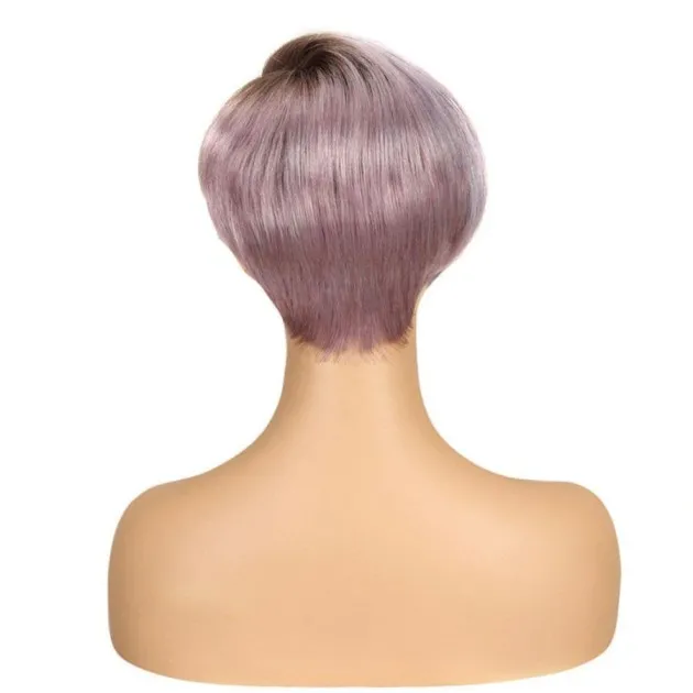 Wig Short Hand Woven Lace Color