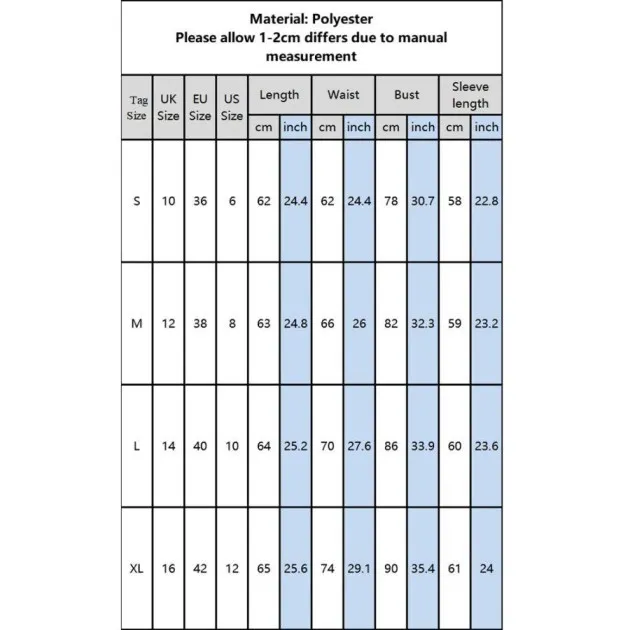 SizeChart