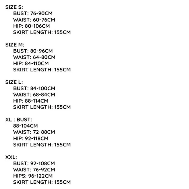 SizeChart