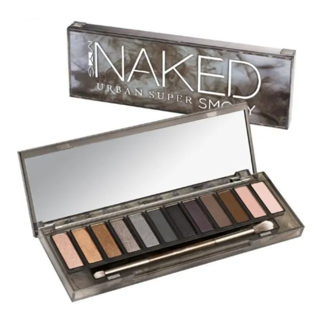 Foreign hot NAKED 12345 generation of 12 color smoky Eyeshadow