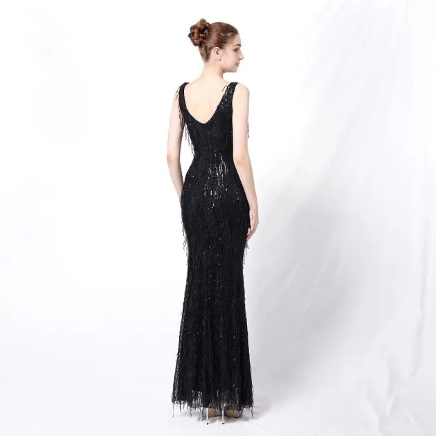 Polyester Thread Tassel Fringe Fish Tail Banquet Elegant