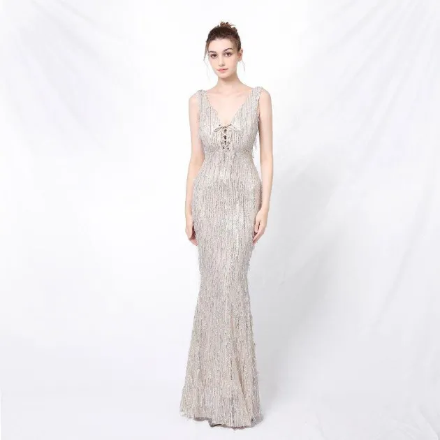Polyester Thread Tassel Fringe Fish Tail Banquet Elegant