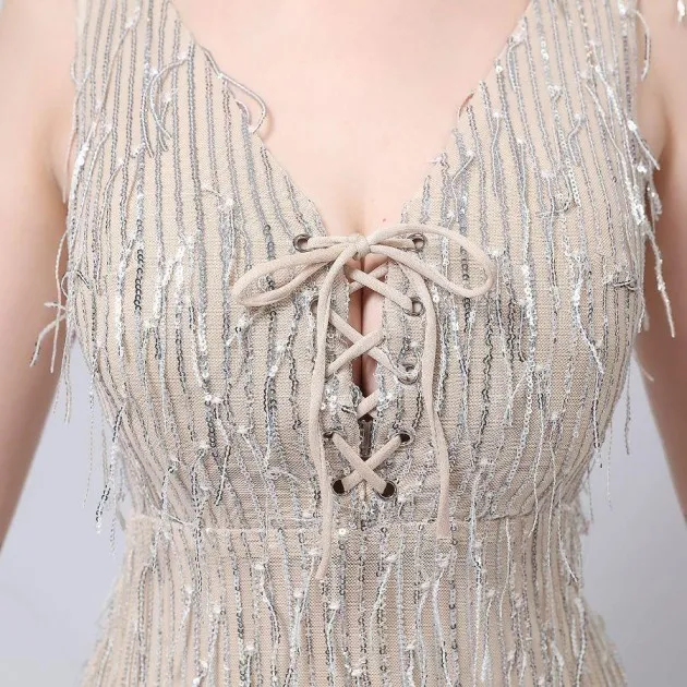 Polyester Thread Tassel Fringe Fish Tail Banquet Elegant