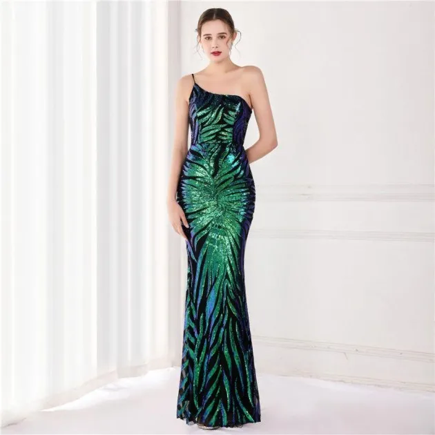 Sequin Fairy Party Evening Dress