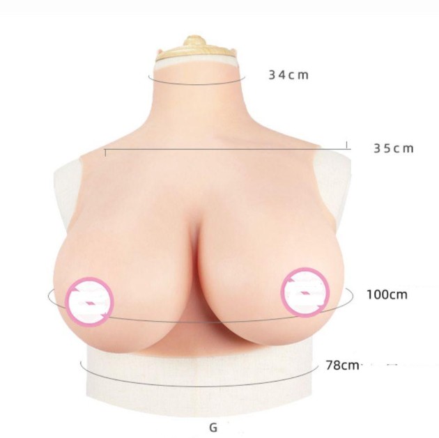 Drag Queen Dress Up New Silicone Breast Implants Fake Pads
