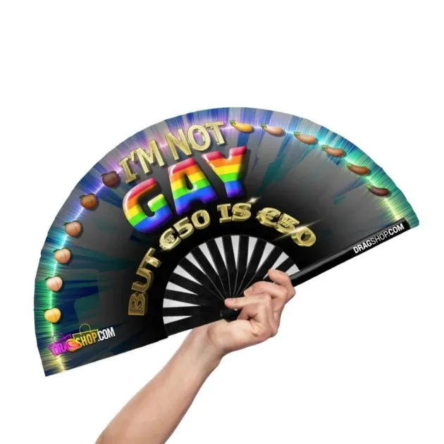 Bamboo Clack Fan not Gay but 50 euros is 50 euros