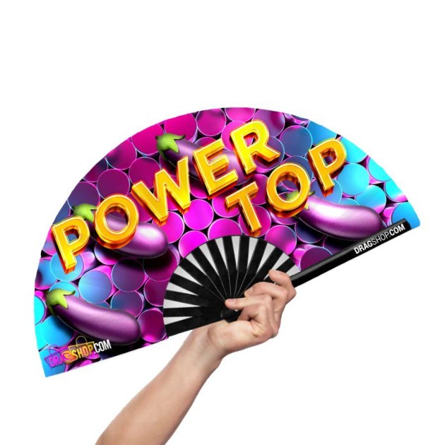 Bamboo Clack Fan Power Top