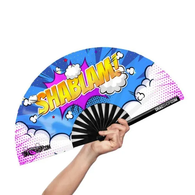 Bamboo Clack Fan Shablam