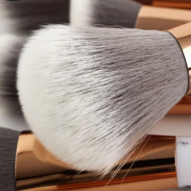11 sets of marble makeup brush with makeup brush beauty makeup kit 11 makeup brush sets
