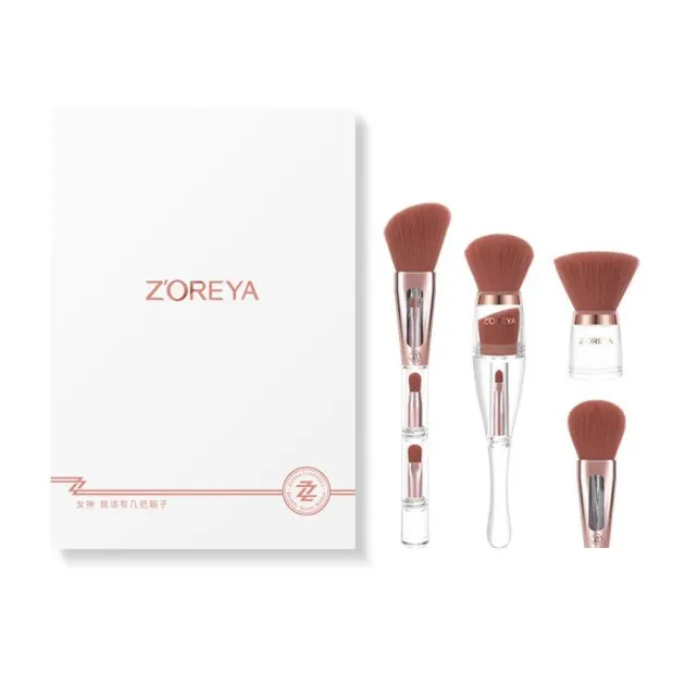 Zoreya 9 makeup brush set