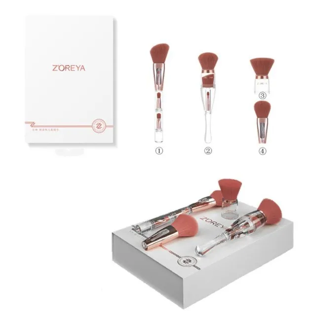 Zoreya 9 makeup brush set