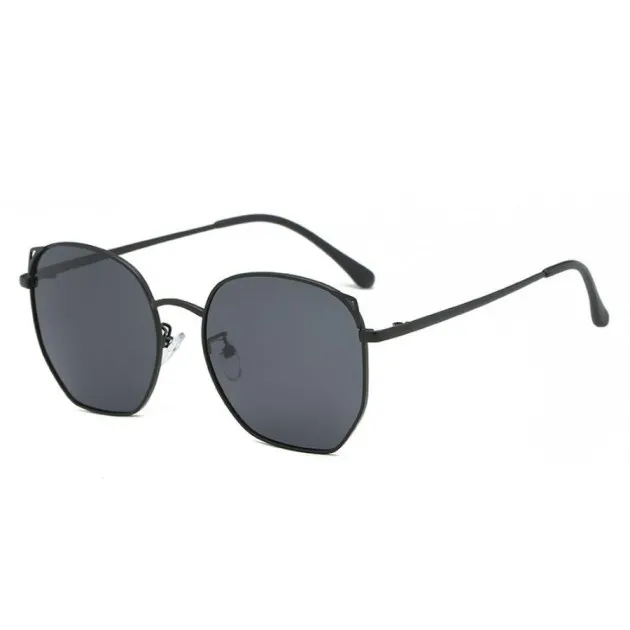 Lovely metal frame polarized color film Sunglasses