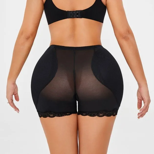 Low-Waisted Hip Trousers With Foam Padding