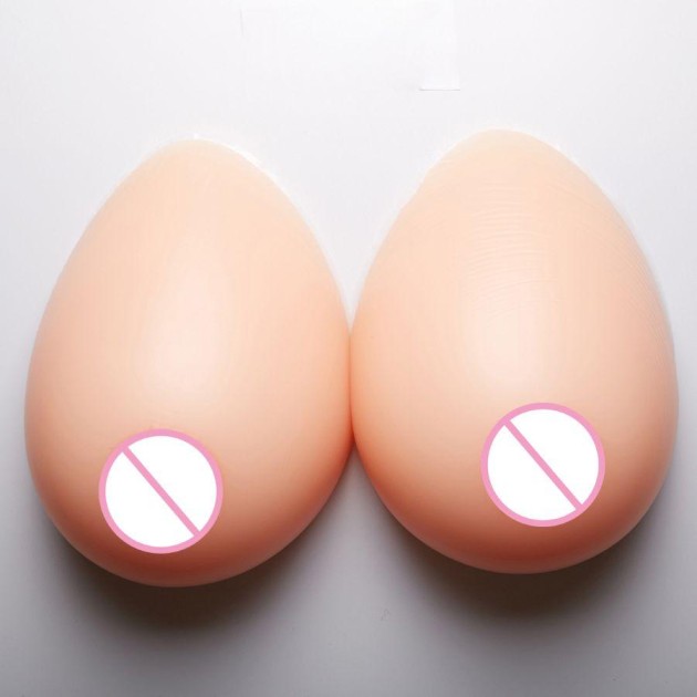 Drop-shaped Silicone Breast Prosthesis