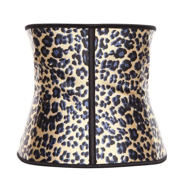 Leopard print corset