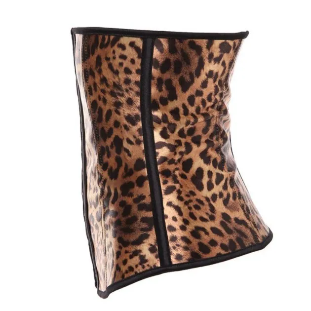 Leopard print corset