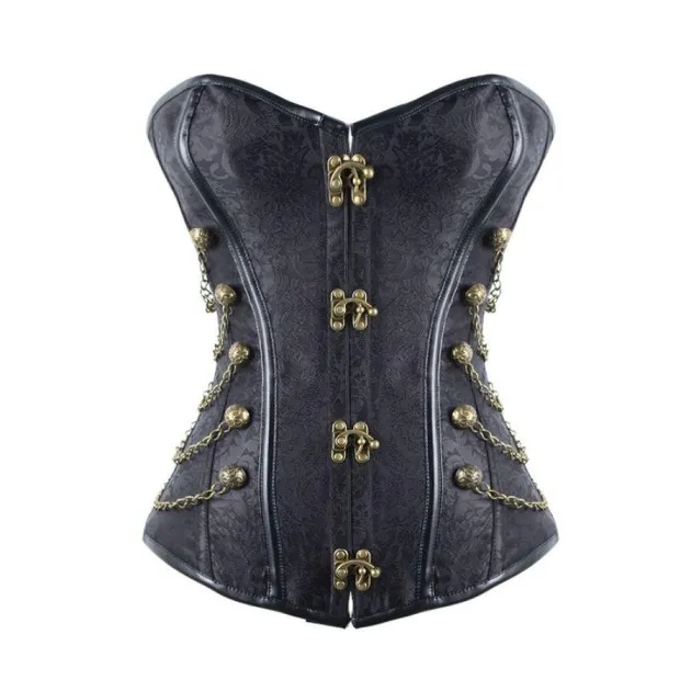 Vintage court steampunk goth corset