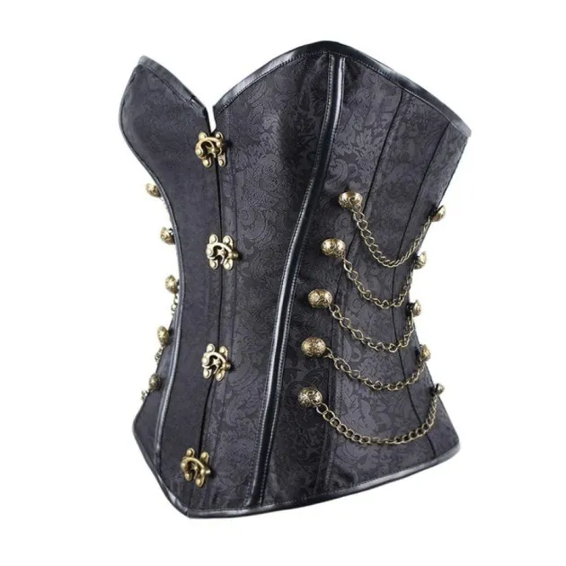 Vintage court steampunk goth corset