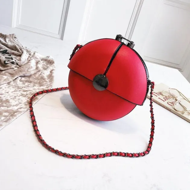 Summer Messenger Bag Chain Small Round Bag