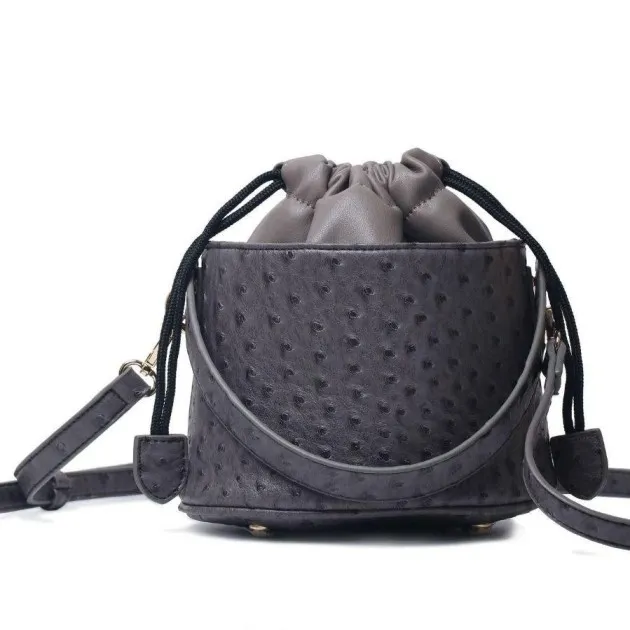 Mini bucket bag with single shoulder bag