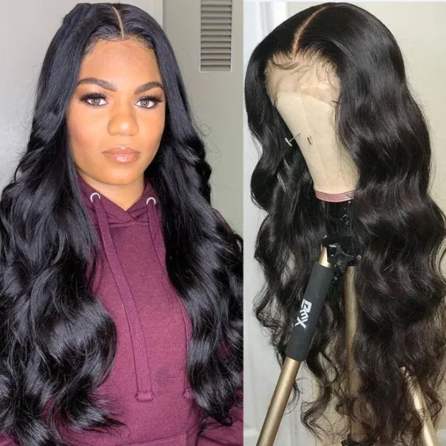 Human Hair Lace Front Wig Body Wave Human Hair Lace Front Wig Grace