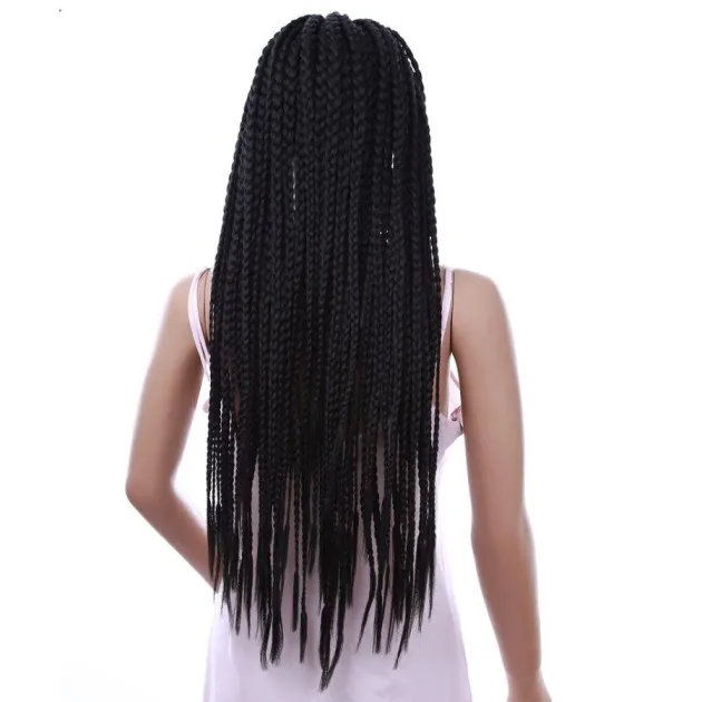 Front lace three-strand wig Mia