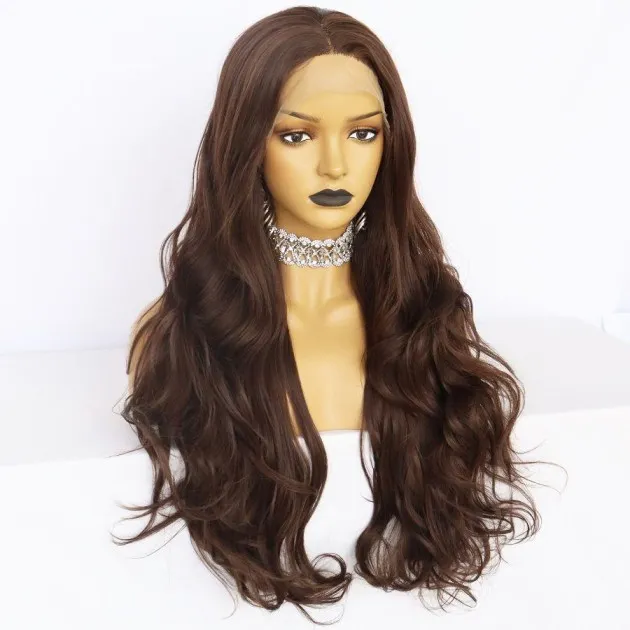 Chemical Fiber Front Lace Wig Riley