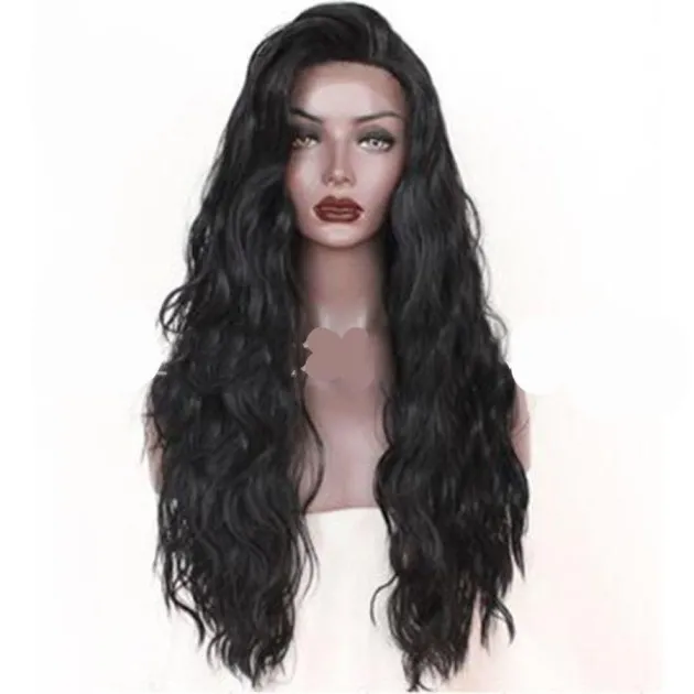 Front lace synthetic long curly hair Scarlett