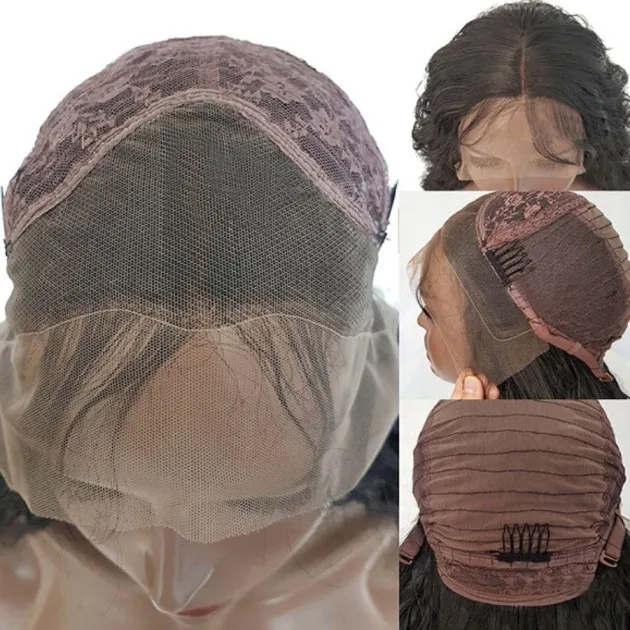 Front lace synthetic long curly hair Scarlett