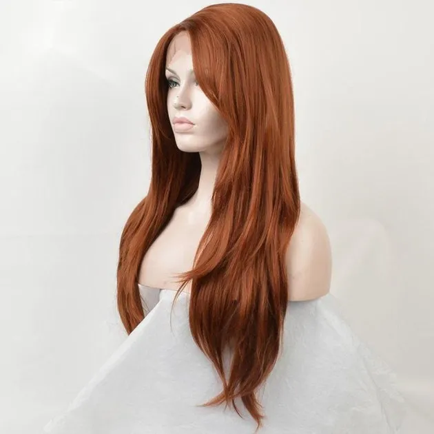 Synthetic Front Lace Long Curly Hair Stella
