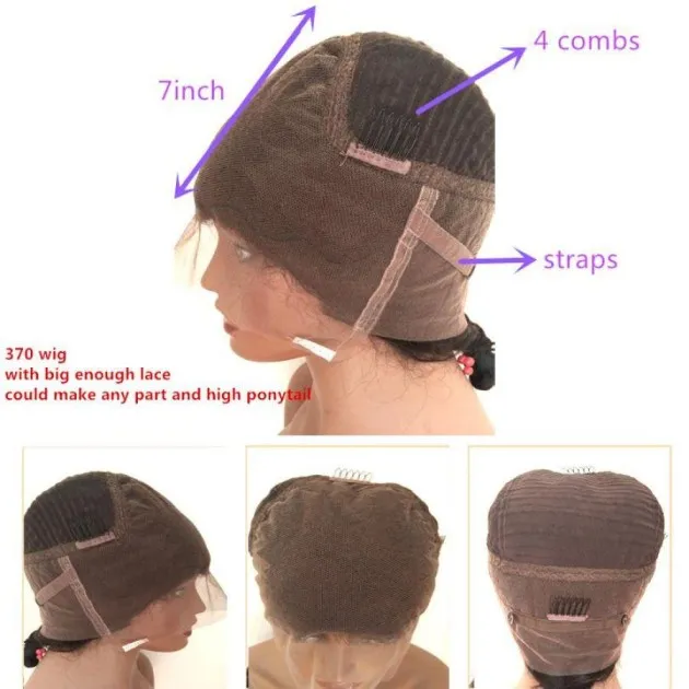 Addison front lace wig