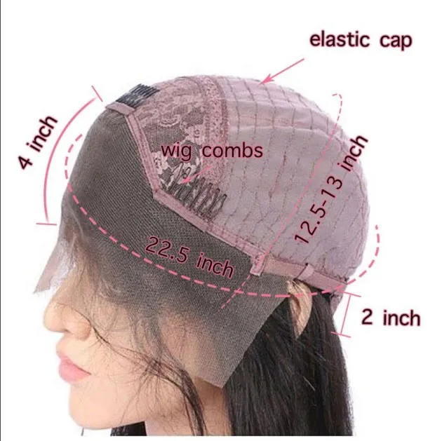 Ivy Chemical Fiber Front Lace Wig 