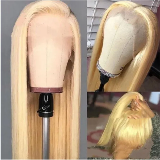 Savannah Mid-section Blonde Wig