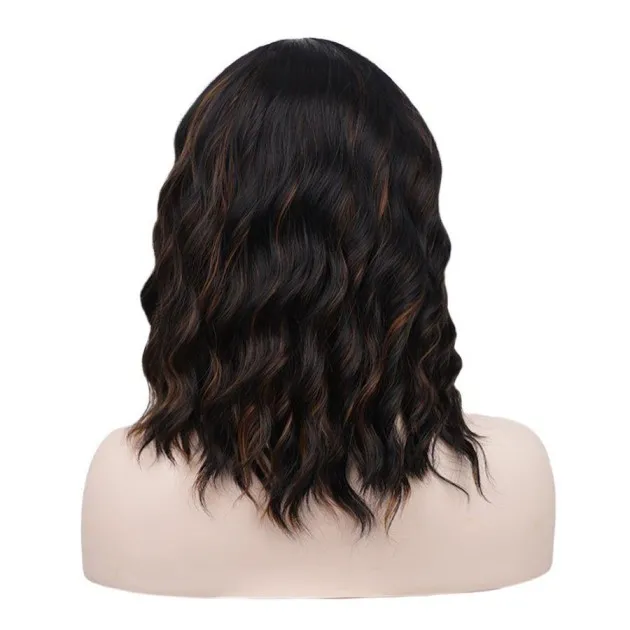 Front Lace Wig Curly Hair Short Curly Hair