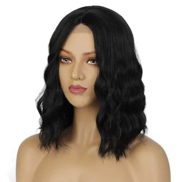 Front Lace Wig Curly Hair Short Curly Hair