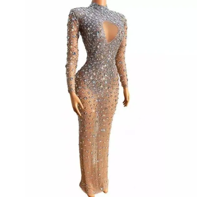 Catwalk Strass Kwastje Mesh Elastiek