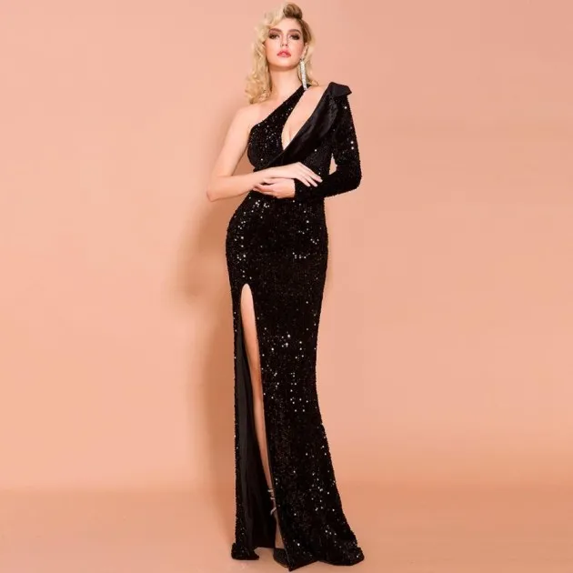 Sequined evening dress Sexy Elegant Adeline