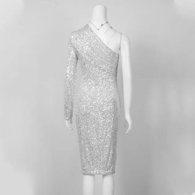 One-Shoulder Catwalk Dress Esther