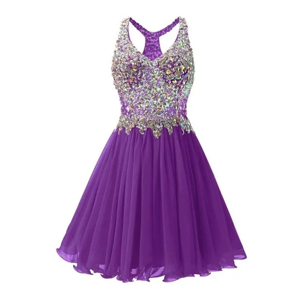 Evening Dress Spring Short Sequined Mesh Small Dress Khloe