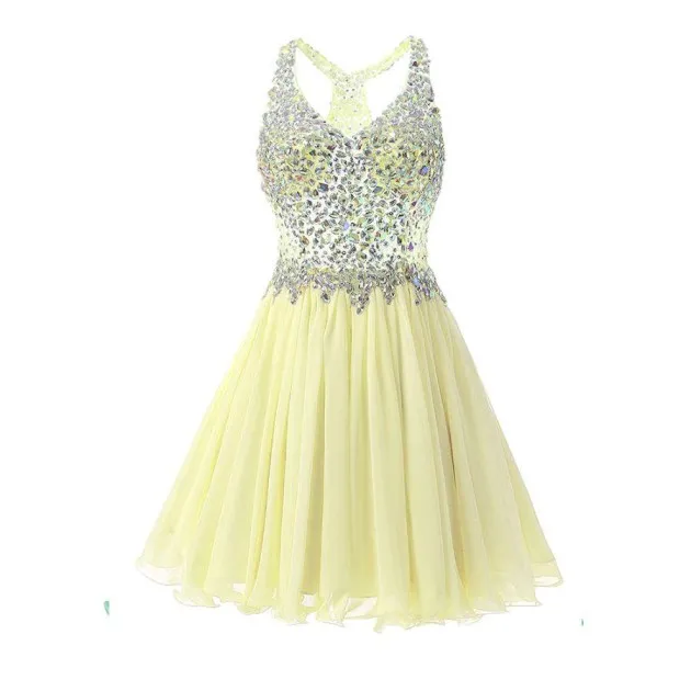 Evening Dress Spring Short Sequined Mesh Small Dress Khloe