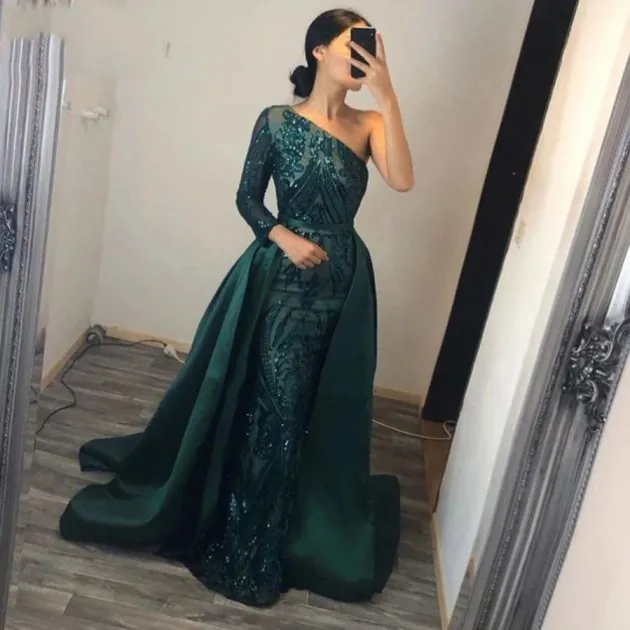 Fashion Long-Sleeved Small Tail Long Dress Sienna