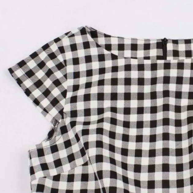 Plaid dress