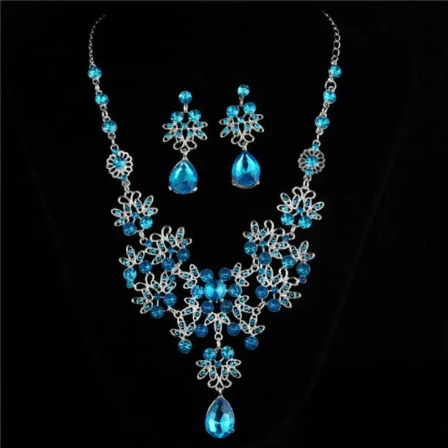 Collar Pendientes Temperamento Set