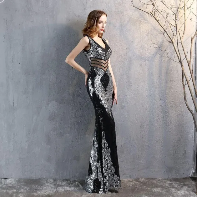 Fashionable Elegant Long Evening Dress Kehlani