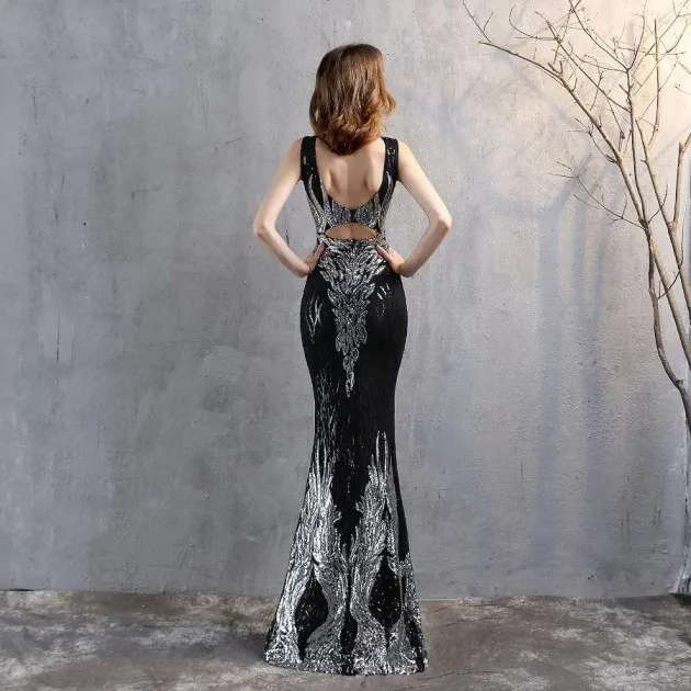 Fashionable Elegant Long Evening Dress Kehlani